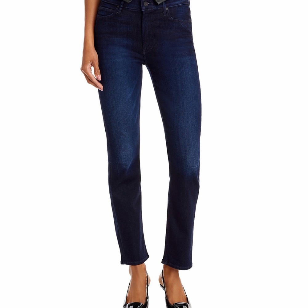 MOTHER Mid Rise Dazzler Ankle in Now or Never Jeans